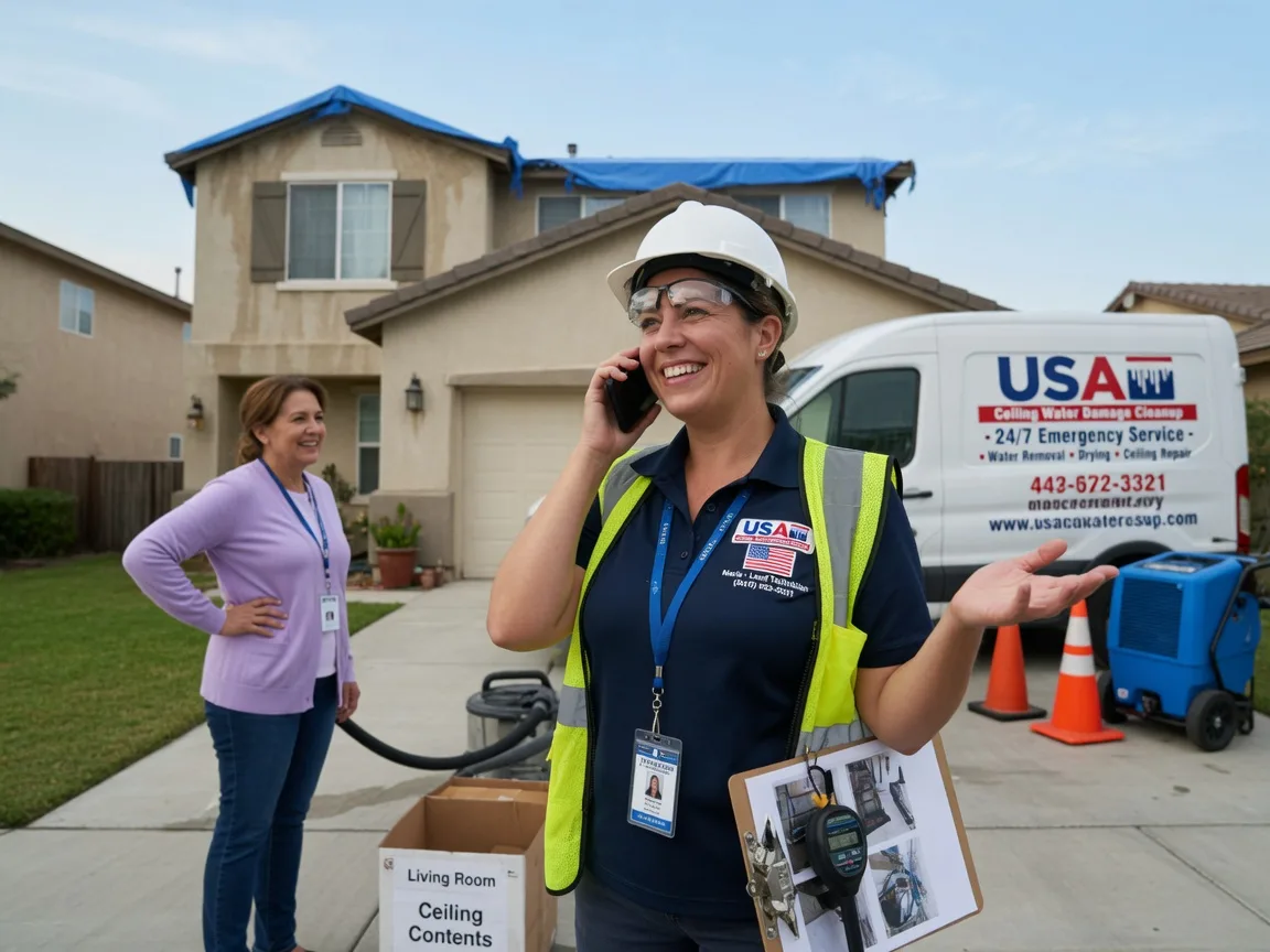 Ceiling Water Damage Restoration Villa Ridge, IL FAQs